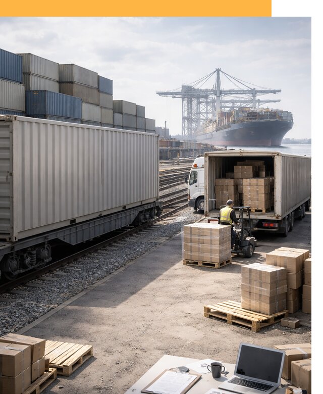 Мультимодальные перевозки грузов по миру от 46490 руб