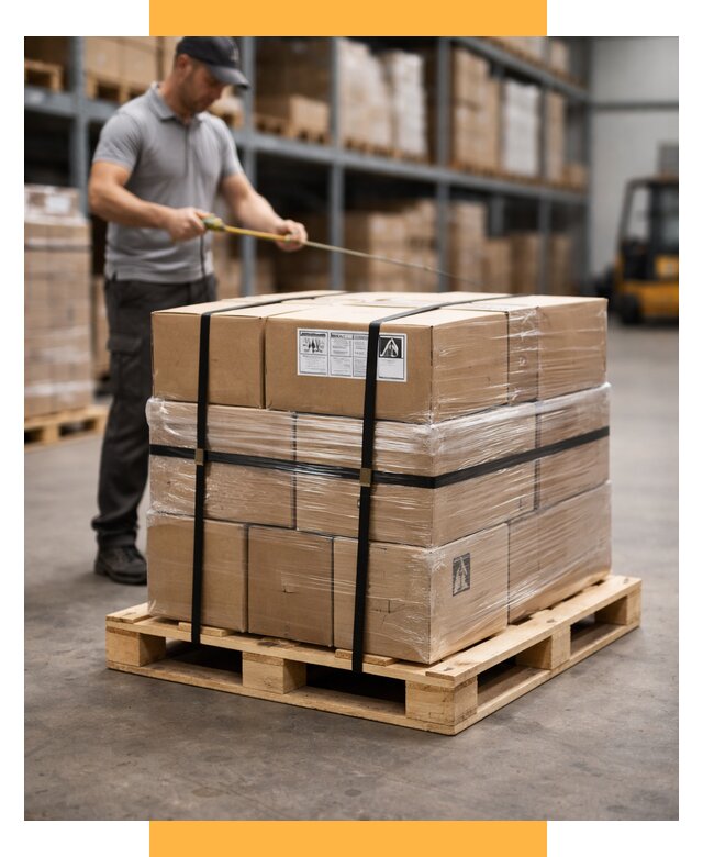 Упаковка и паллетирование грузов от 3616 р. | СетСервис-Южн