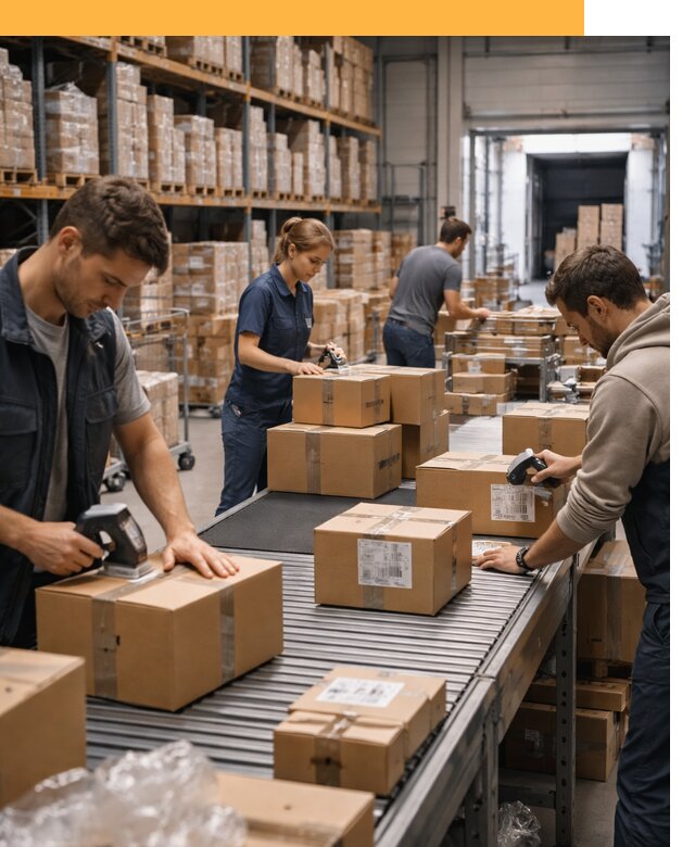 Доставка товаров для маркетплейсов от двери до склада от 7748