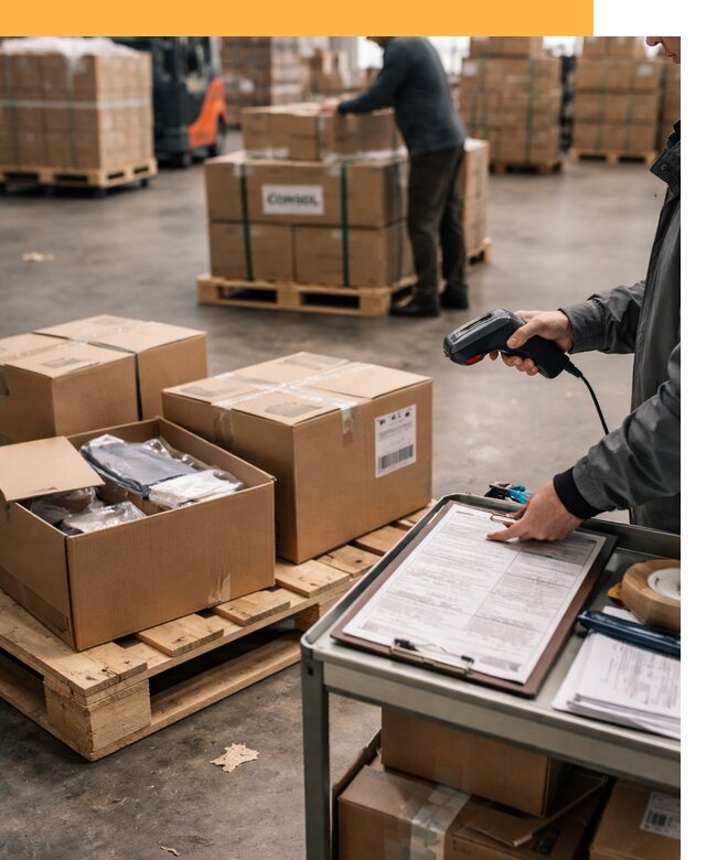 Сборные грузы из Китая: доставка, склад и таможня от 18596