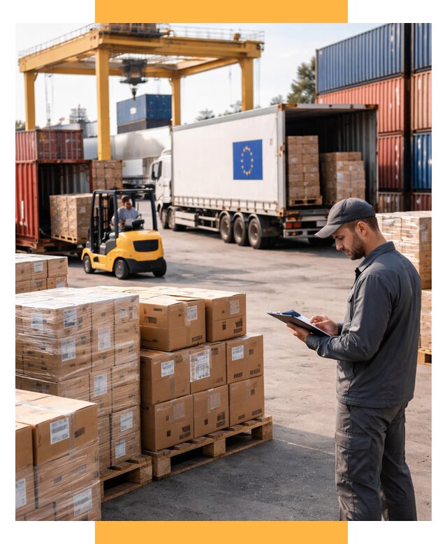 Доставка грузов из Европы от 12397 р., логистика СетСервис-Южн