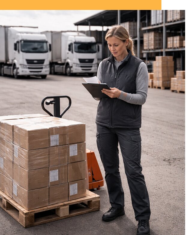 Доставка грузов из Европы к дверям клиента от 12397 руб