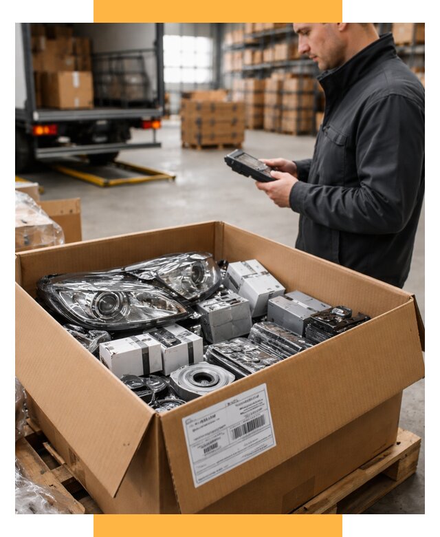 Доставка автозапчастей из Европы под ключ от 12914 р. | СетСервис-Южн