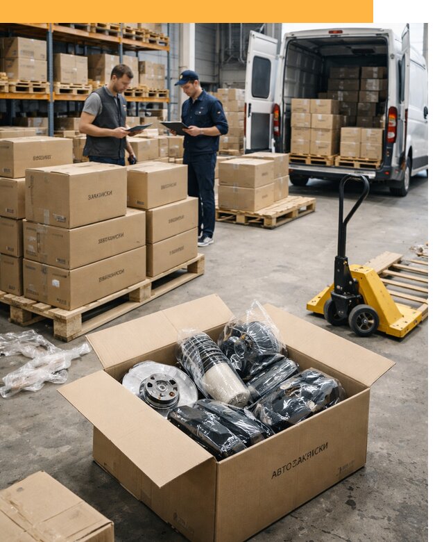 Доставка автозапчастей из Европы от 12914 руб быстро и надёжно