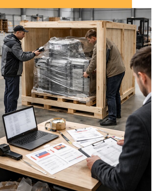 Доставка промышленного оборудования из США от 67152 руб