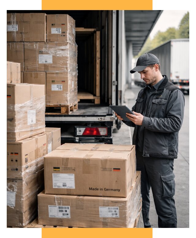 Доставка грузов из Германии от 46490 р. быстро - СетСервис-Южн