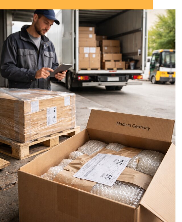 Доставка грузов из Германии от 46490 руб с таможенным оформлением