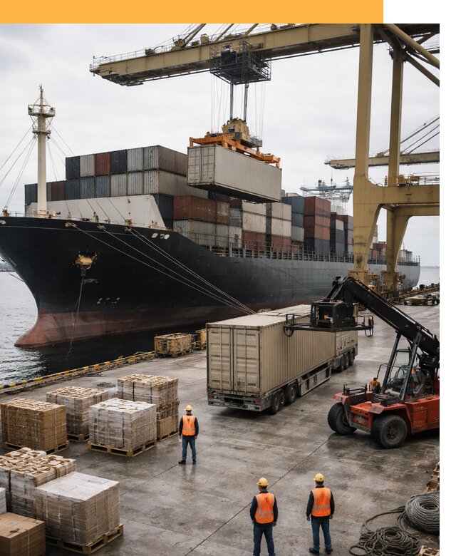 Морские перевозки из Индии: доставка FCL/LCL, таможня от 123972