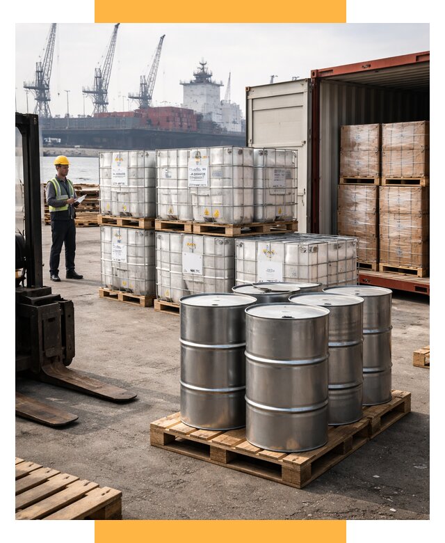 Доставка химического сырья из Индии от 258275 р. | СетСервис-Южн