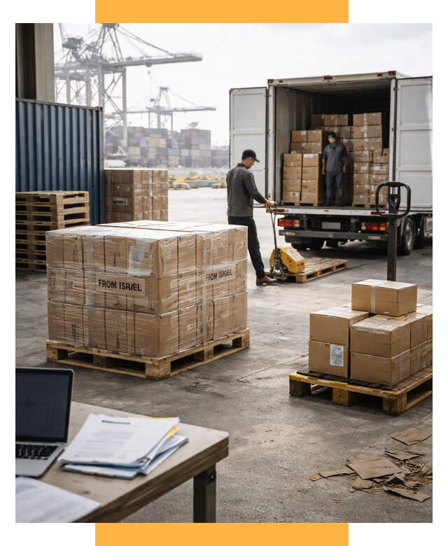 Доставка грузов из Израиля от 15497 р., логистика от СетСервис-Южн