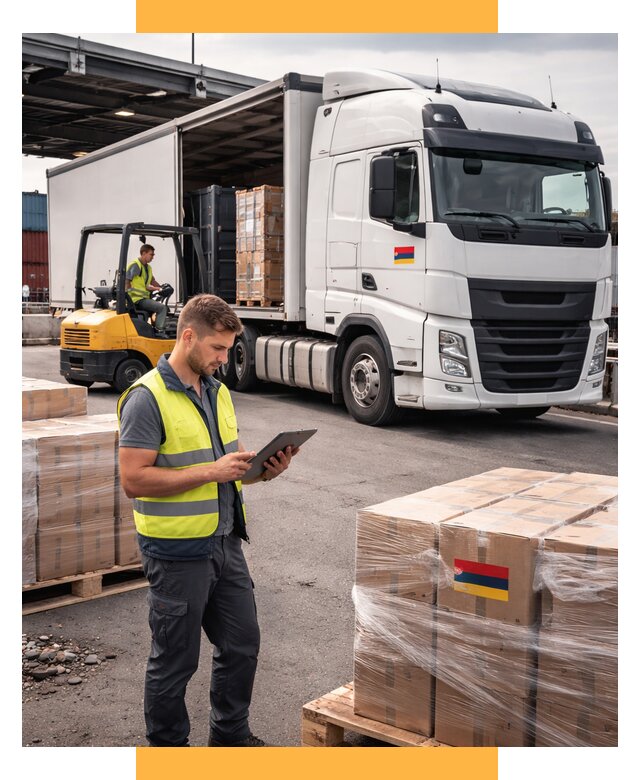 Автоперевозки из Армении от 98145 р. — услуги СетСервис-Южн