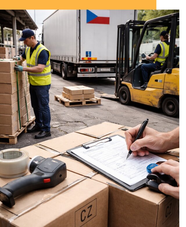 Доставка грузов в Чехию от 36159 руб, международные перевозки