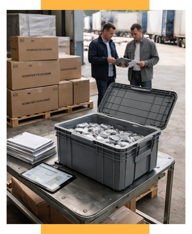 Перевозка комплектующих из Китая от 6715 р. | СетСервис-Южн