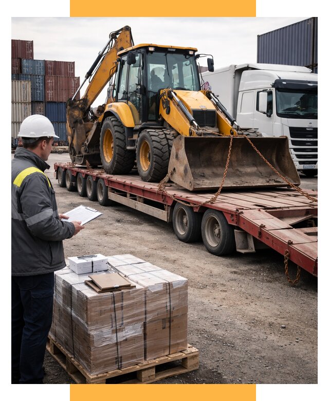 Международная перевозка спецтехники от 46490 р., СетСервис-Южн