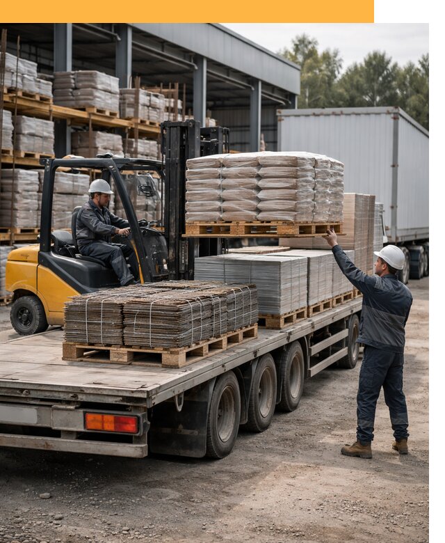 Перевозка строительных материалов по миру от 5682 руб