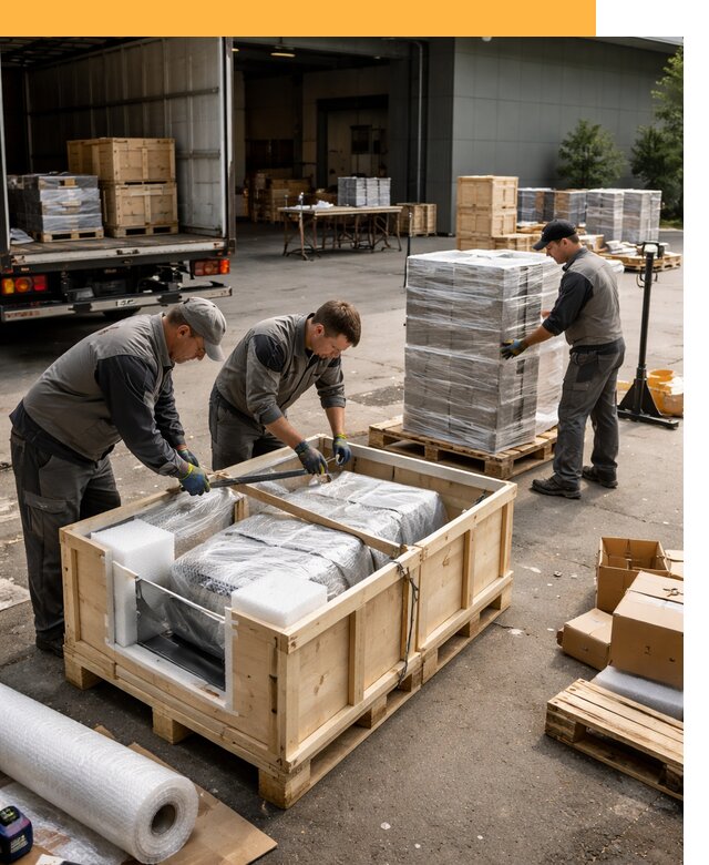 Перевозка выставочных грузов по миру от 25828 руб за м2 с таможней