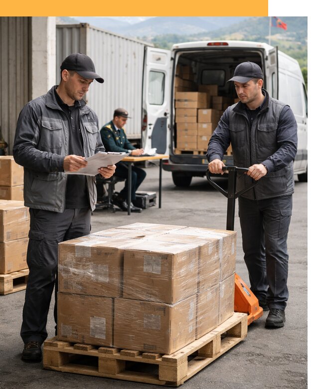 Доставка грузов через Армению, быстрая таможенная очистка от 25828