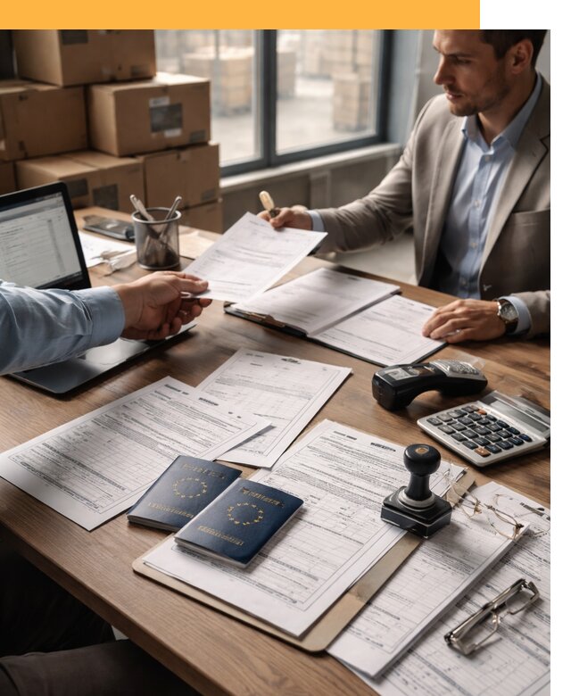 Таможенное оформление грузов из Европы от 8781 руб