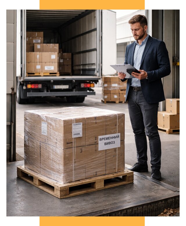 Временный вывоз товаров под ключ от 8265 р. | СетСервис-Южн