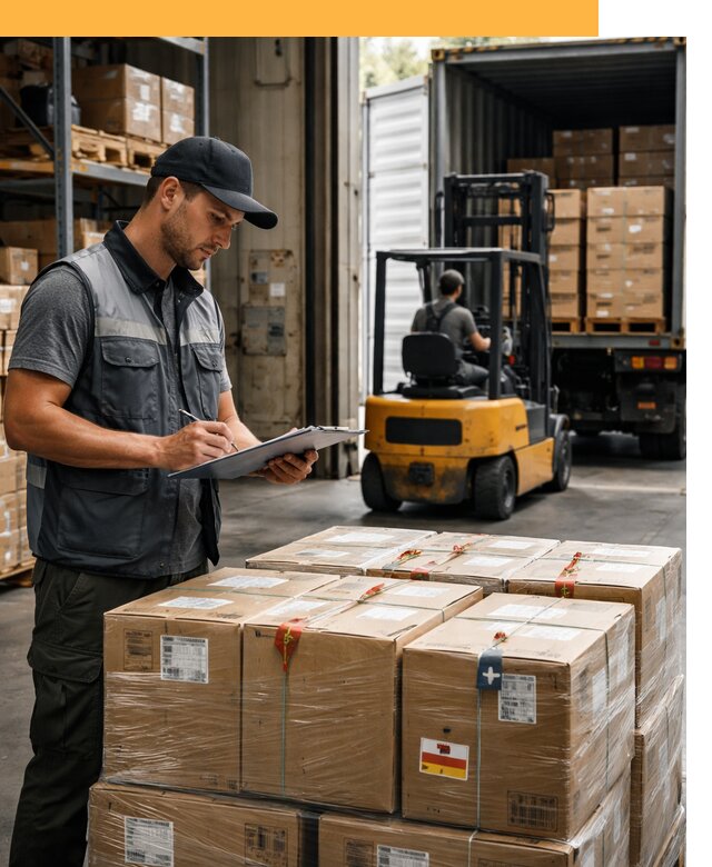 Реэкспорт товаров с таможенным оформлением и доставкой от 12397