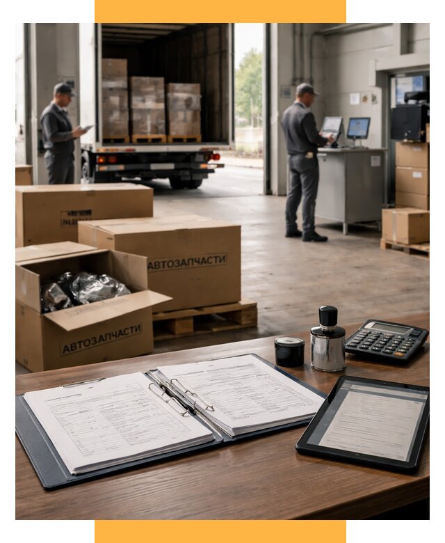Таможенное оформление автозапчастей под ключ от 8781 р., СетСервис-Южн