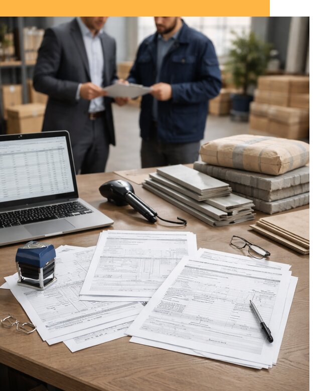 Таможенное оформление строительных материалов от 8781 руб.