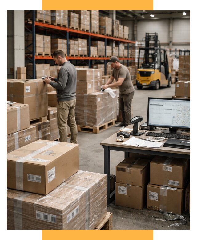 Склад консолидации в Европе от 6715 р., услуги СетСервис-Южн